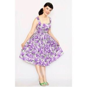 Elaine Dress - Lilacs